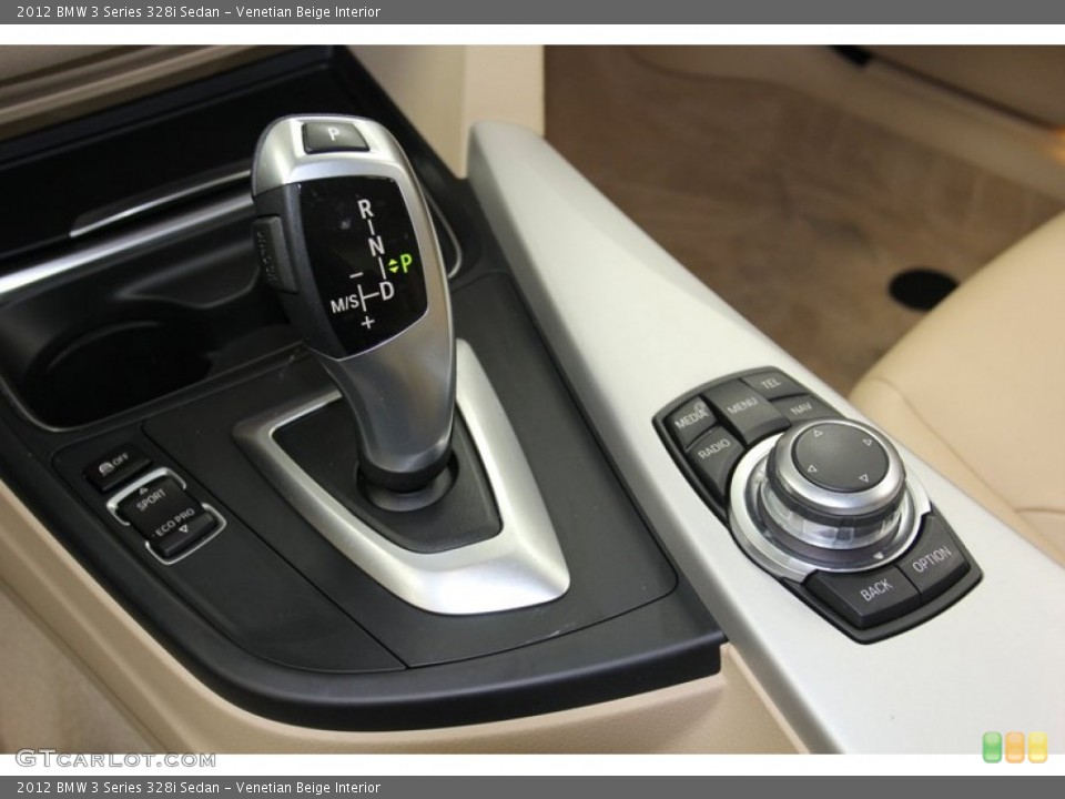 Venetian Beige Interior Transmission for the 2012 BMW 3 Series 328i Sedan #78580463