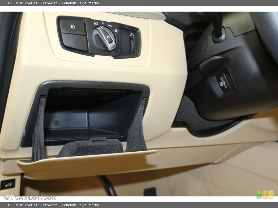 Venetian Beige Interior Controls for the 2012 BMW 3 Series 328i Sedan #78580535