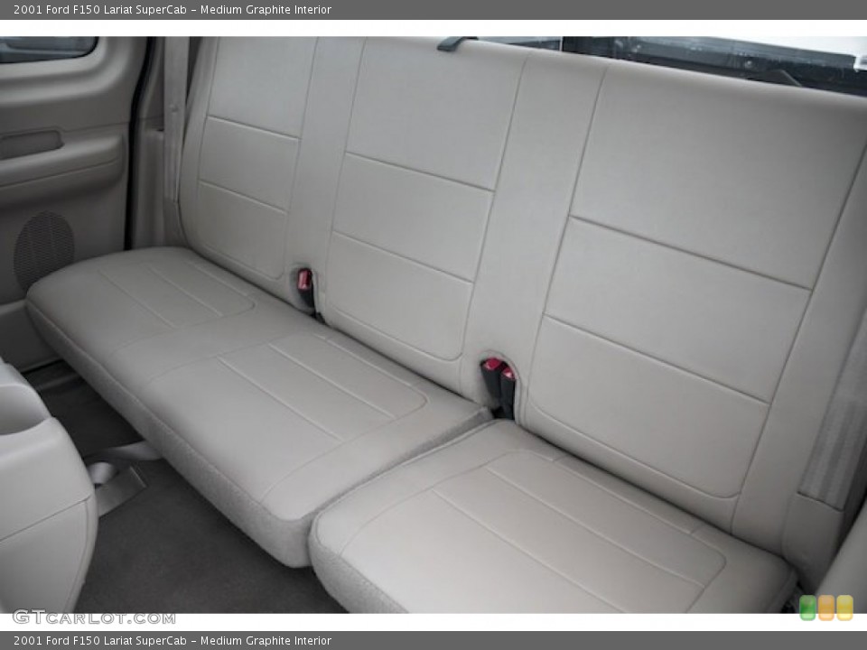 Medium Graphite Interior Rear Seat for the 2001 Ford F150 Lariat SuperCab #78581264