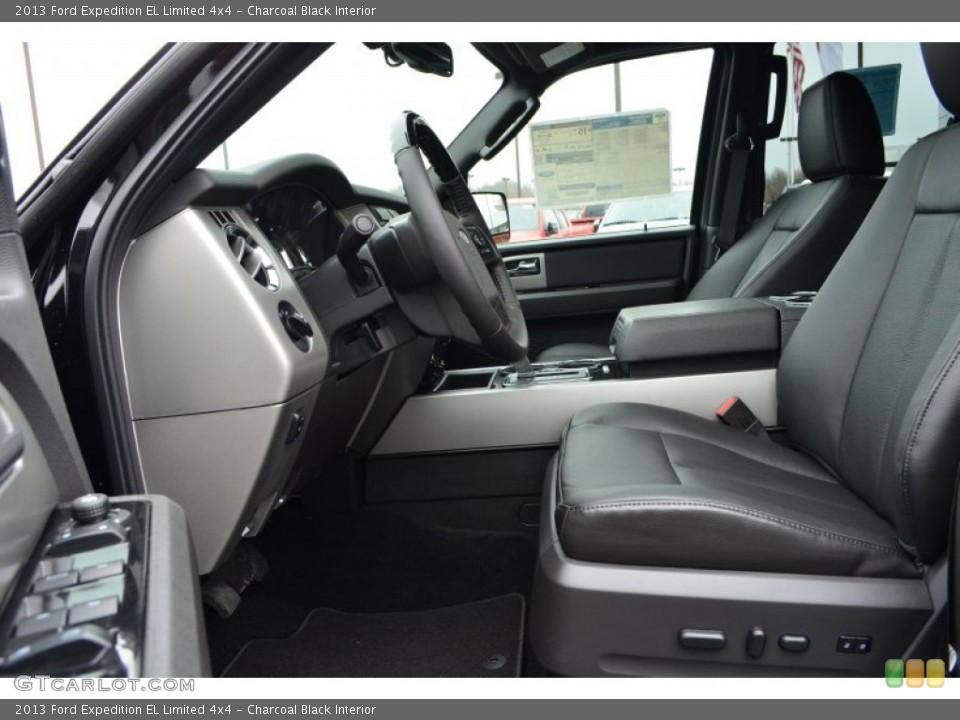 Charcoal Black Interior Photo for the 2013 Ford Expedition EL Limited 4x4 #78583397