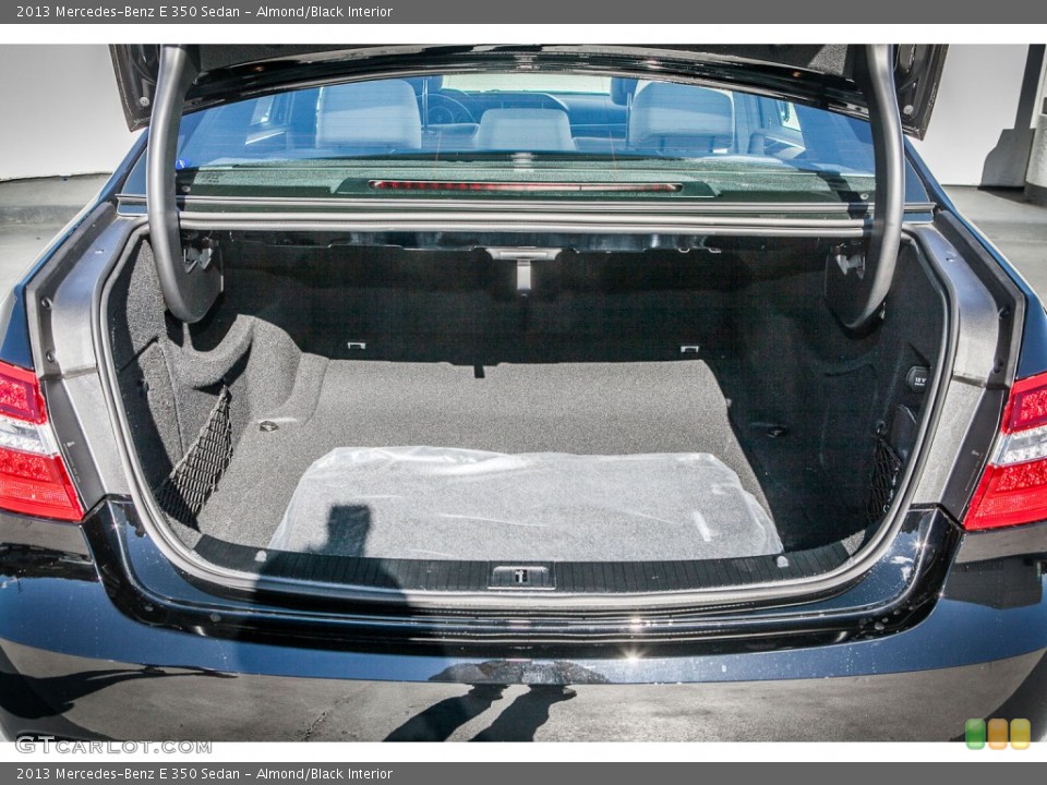 Almond/Black Interior Trunk for the 2013 Mercedes-Benz E 350 Sedan #78583507
