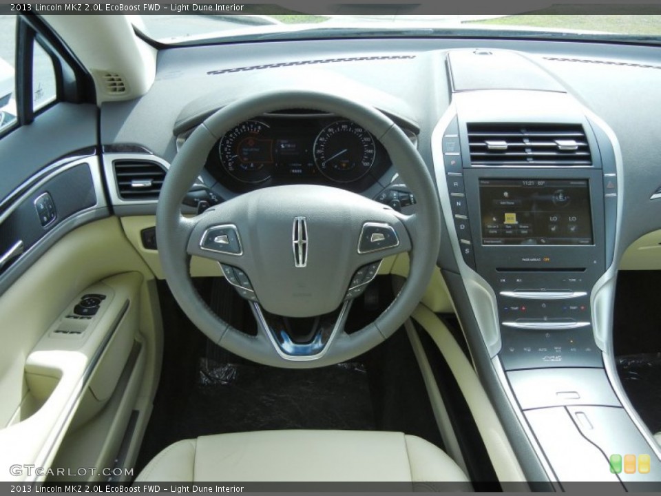 Light Dune Interior Dashboard for the 2013 Lincoln MKZ 2.0L EcoBoost FWD #78585402