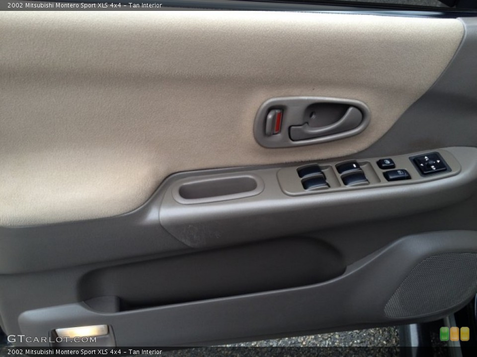 Tan Interior Door Panel for the 2002 Mitsubishi Montero Sport XLS 4x4 #78588228