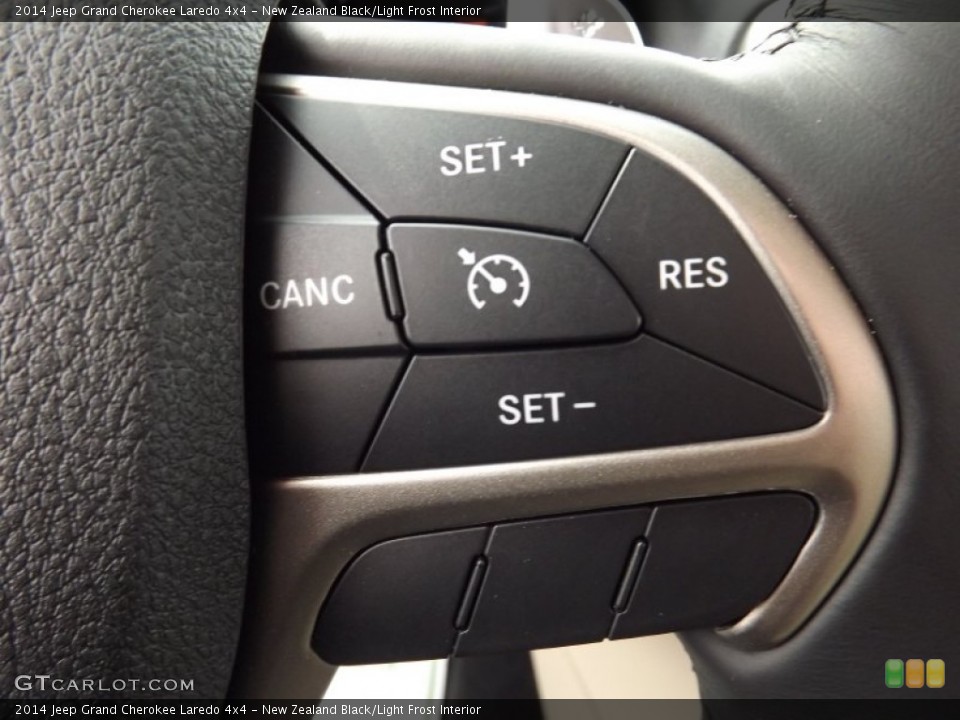 New Zealand Black/Light Frost Interior Controls for the 2014 Jeep Grand Cherokee Laredo 4x4 #78588654