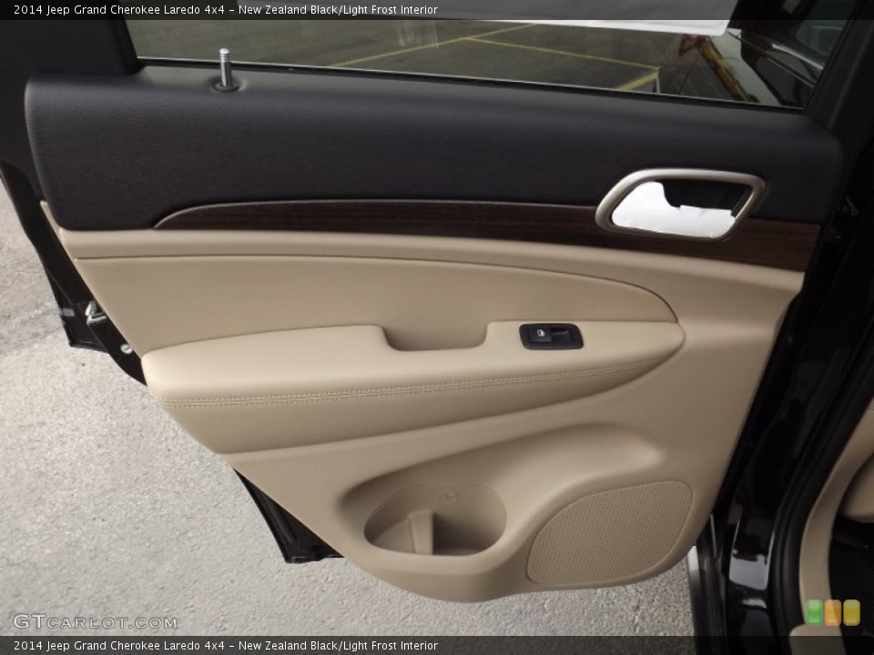 New Zealand Black/Light Frost Interior Door Panel for the 2014 Jeep Grand Cherokee Laredo 4x4 #78588807