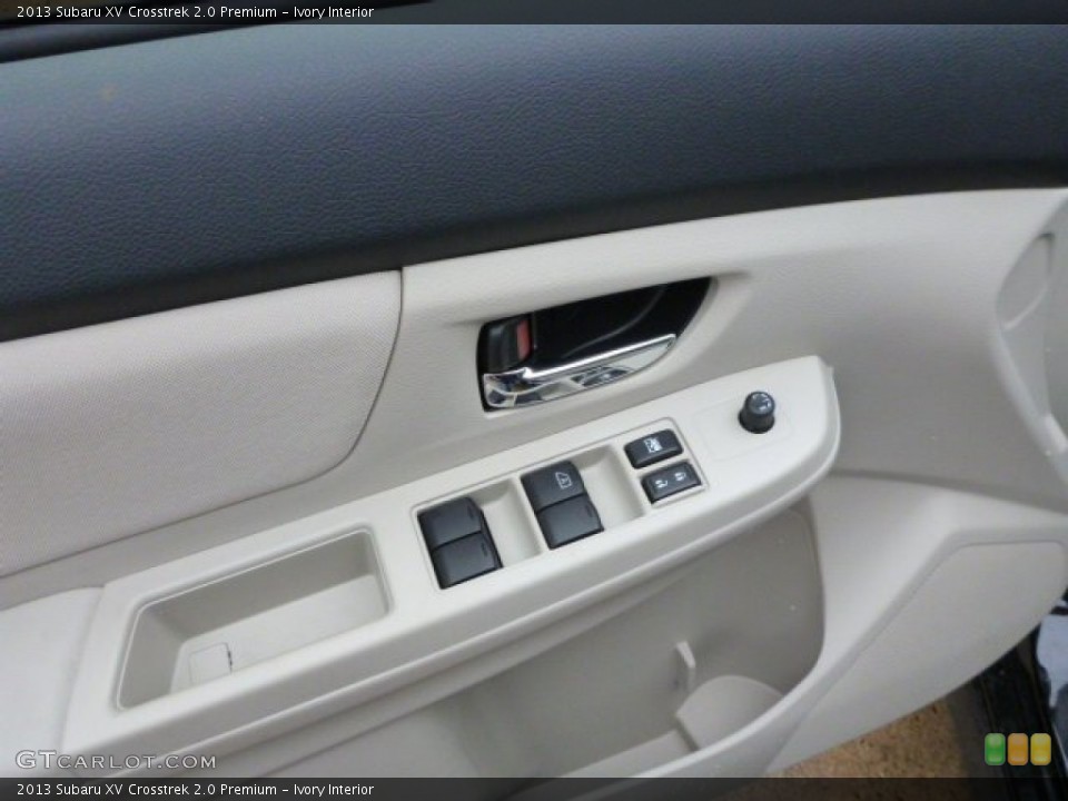 Ivory Interior Controls for the 2013 Subaru XV Crosstrek 2.0 Premium #78590124