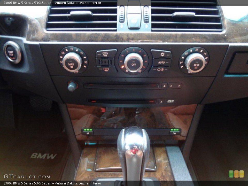 Auburn Dakota Leather Interior Controls for the 2006 BMW 5 Series 530i Sedan #78594454