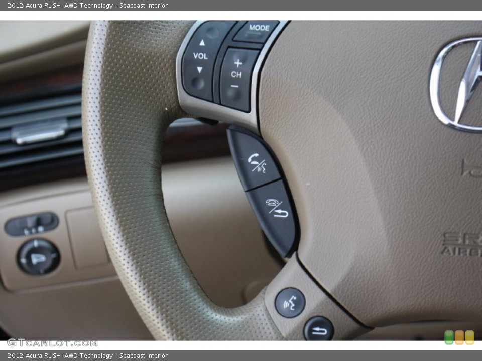 Seacoast Interior Controls for the 2012 Acura RL SH-AWD Technology #78595557