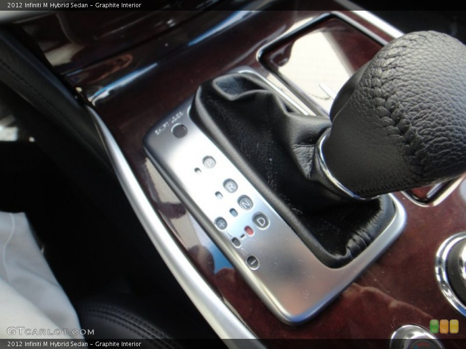 Graphite Interior Transmission for the 2012 Infiniti M Hybrid Sedan #78595689