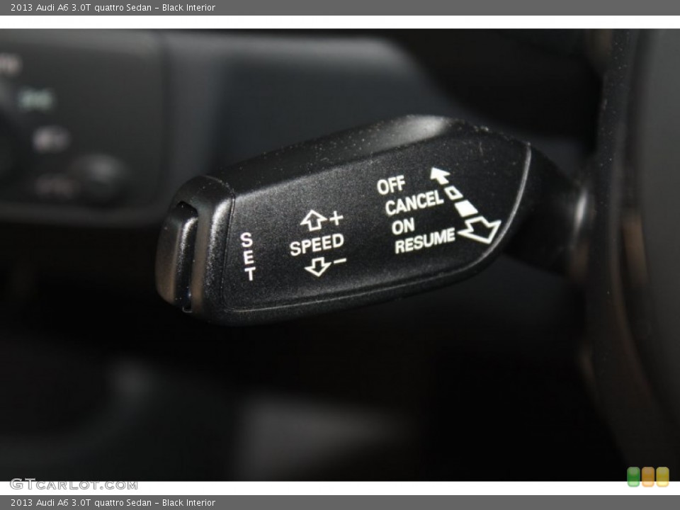 Black Interior Controls for the 2013 Audi A6 3.0T quattro Sedan #78596331