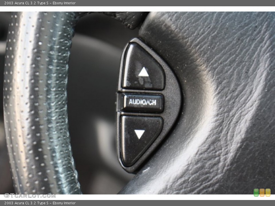 Ebony Interior Controls for the 2003 Acura CL 3.2 Type S #78596874