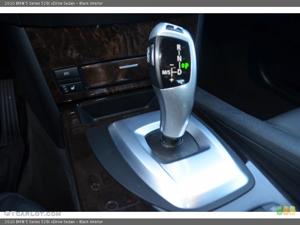 Black Interior Transmission for the 2010 BMW 5 Series 528i xDrive Sedan #78598527
