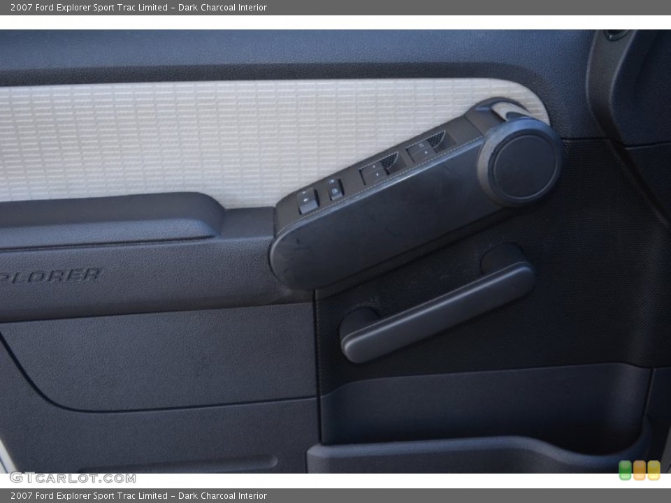 Dark Charcoal Interior Door Panel for the 2007 Ford Explorer Sport Trac Limited #78600732