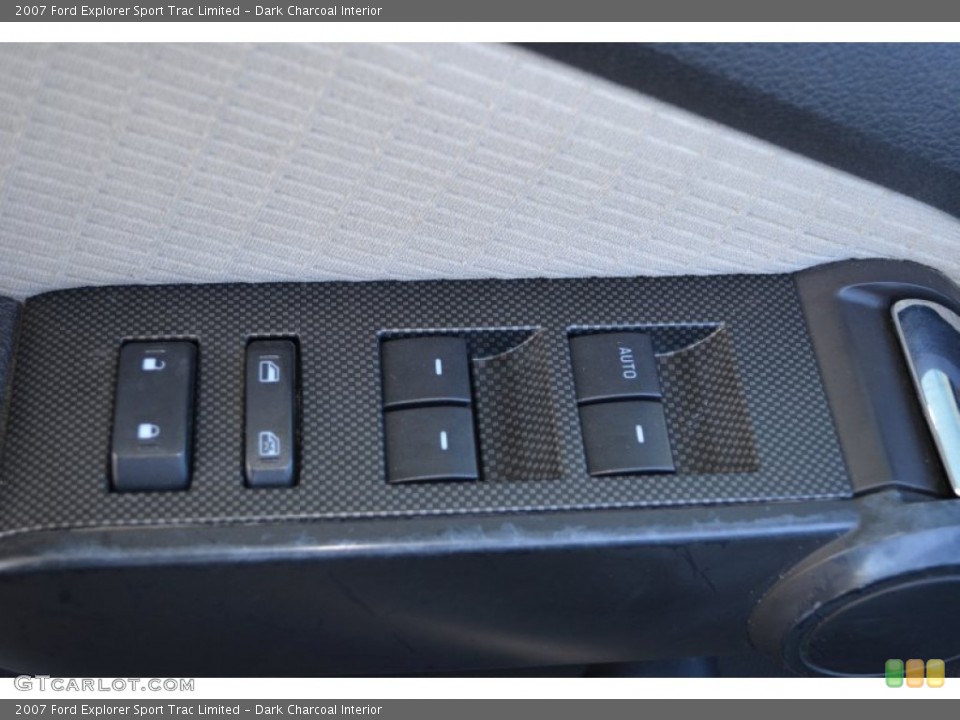 Dark Charcoal Interior Controls for the 2007 Ford Explorer Sport Trac Limited #78600754