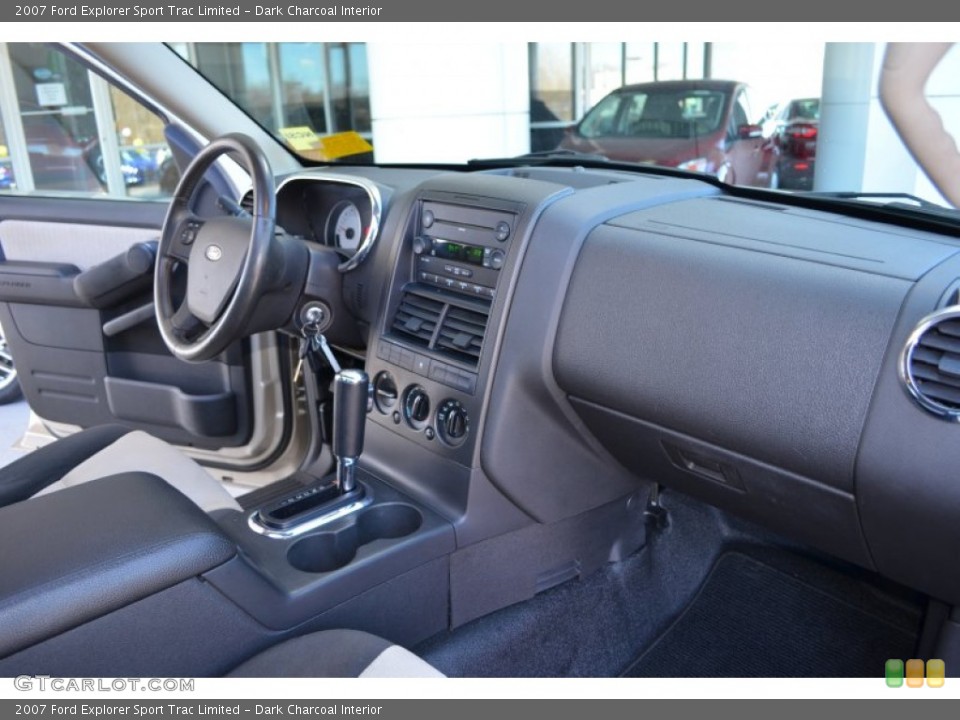 Dark Charcoal Interior Dashboard for the 2007 Ford Explorer Sport Trac Limited #78600873