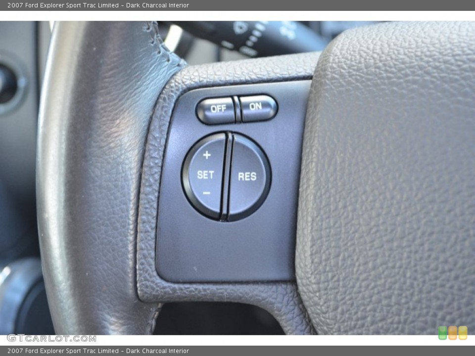 Dark Charcoal Interior Controls for the 2007 Ford Explorer Sport Trac Limited #78601071