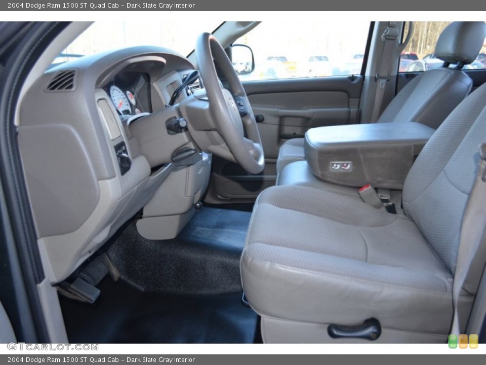 Dark Slate Gray Interior Photo for the 2004 Dodge Ram 1500 ST Quad Cab #78601387