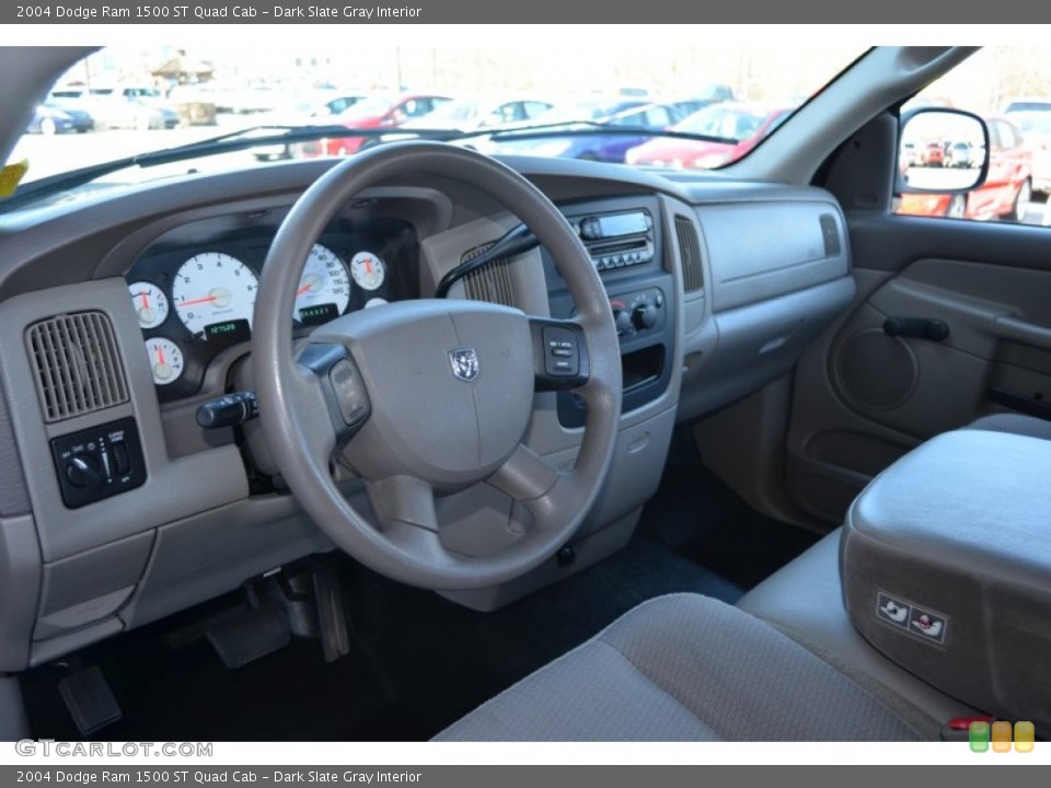 Dark Slate Gray Interior Dashboard for the 2004 Dodge Ram 1500 ST Quad Cab #78601407