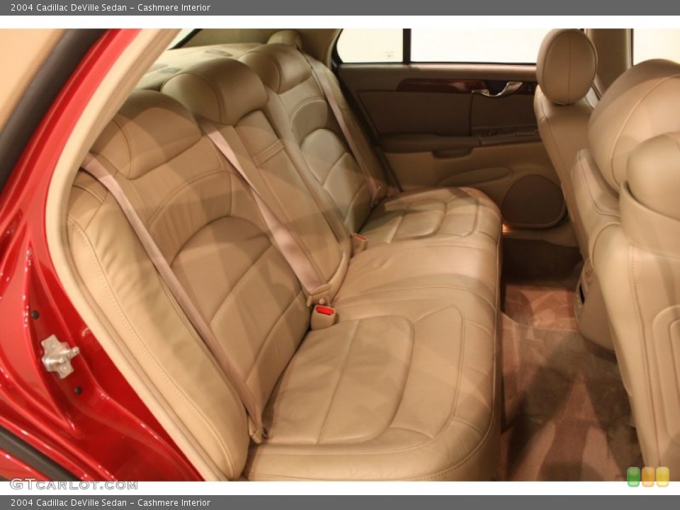 Cashmere Interior Rear Seat for the 2004 Cadillac DeVille Sedan #78602578