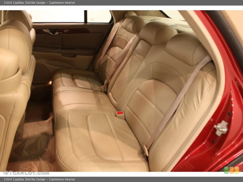 Cashmere Interior Rear Seat for the 2004 Cadillac DeVille Sedan #78602589