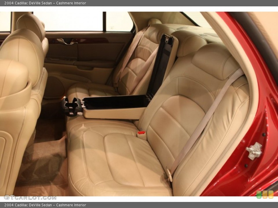 Cashmere Interior Rear Seat for the 2004 Cadillac DeVille Sedan #78602606