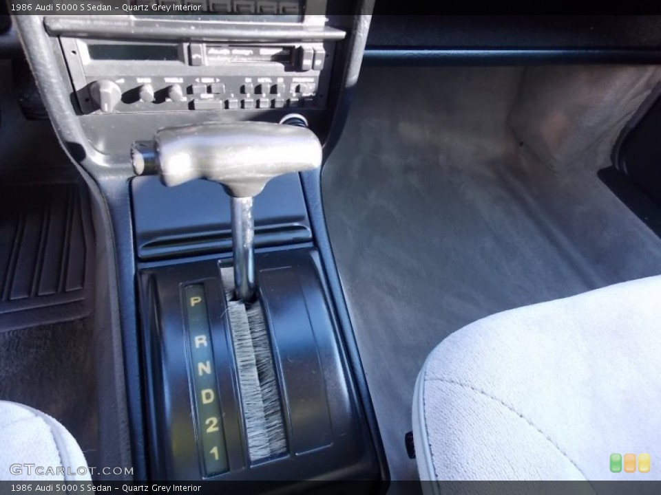 Quartz Grey Interior Transmission for the 1986 Audi 5000 S Sedan #78604209