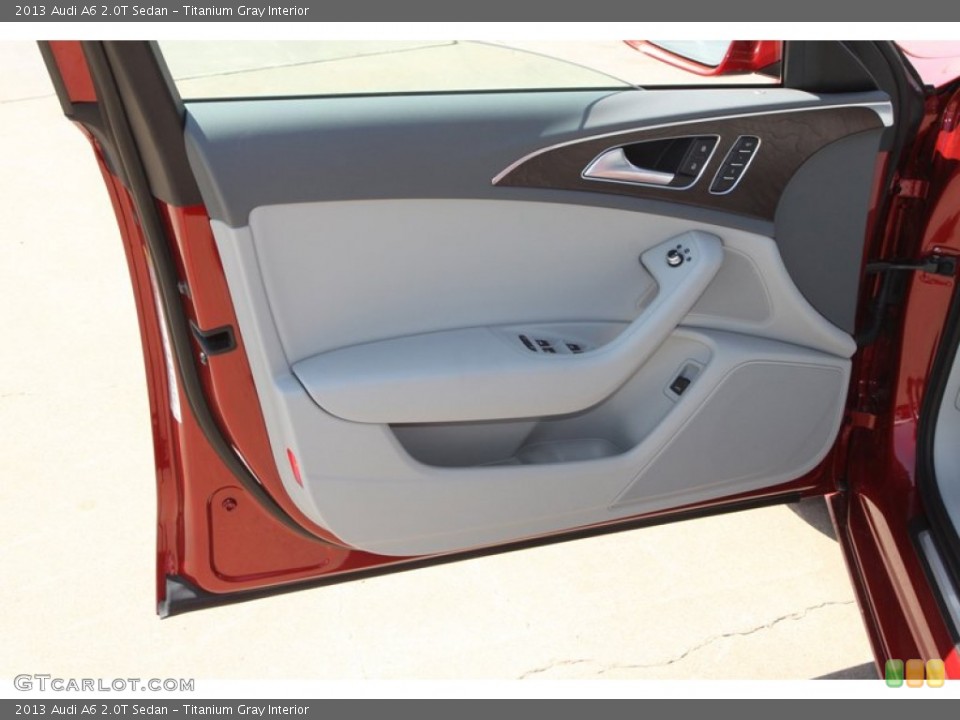 Titanium Gray Interior Door Panel for the 2013 Audi A6 2.0T Sedan #78604997