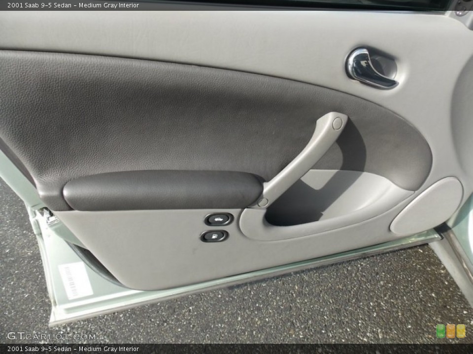 Medium Gray Interior Door Panel for the 2001 Saab 9-5 Sedan #78605025