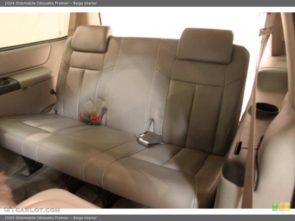 Beige Interior Rear Seat for the 2004 Oldsmobile Silhouette Premier #78605127