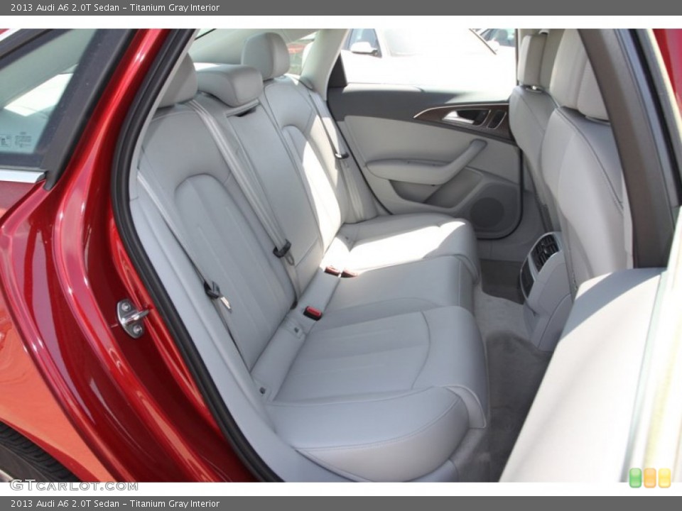 Titanium Gray Interior Rear Seat for the 2013 Audi A6 2.0T Sedan #78605214