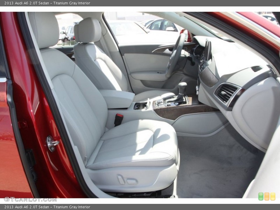 Titanium Gray Interior Front Seat for the 2013 Audi A6 2.0T Sedan #78605238