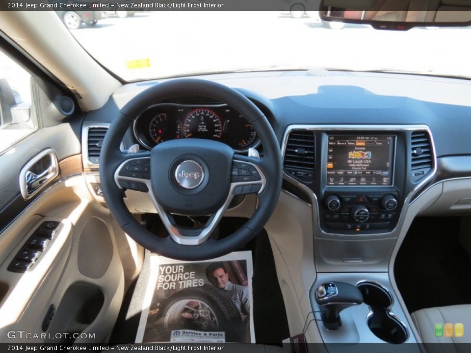 New Zealand Black/Light Frost Interior Dashboard for the 2014 Jeep Grand Cherokee Limited #78605973