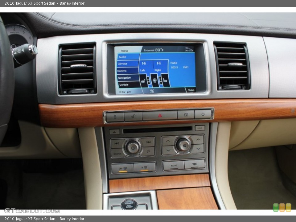 Barley Interior Controls for the 2010 Jaguar XF Sport Sedan #78606136