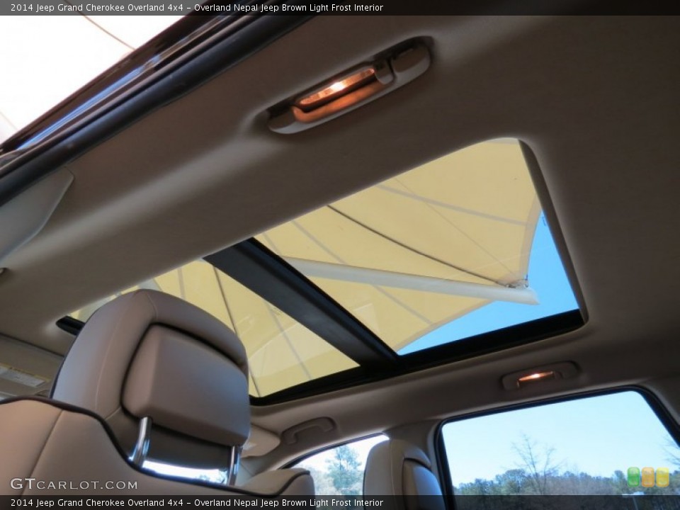 Overland Nepal Jeep Brown Light Frost Interior Sunroof for the 2014 Jeep Grand Cherokee Overland 4x4 #78606761