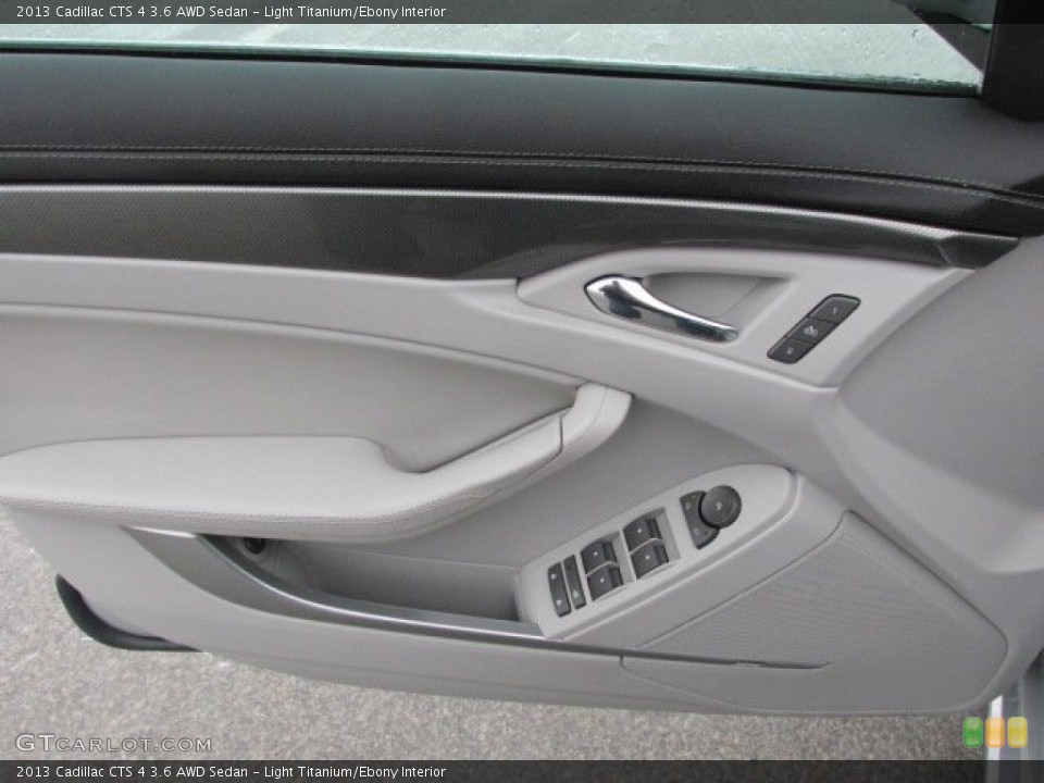 Light Titanium/Ebony Interior Door Panel for the 2013 Cadillac CTS 4 3.6 AWD Sedan #78606794