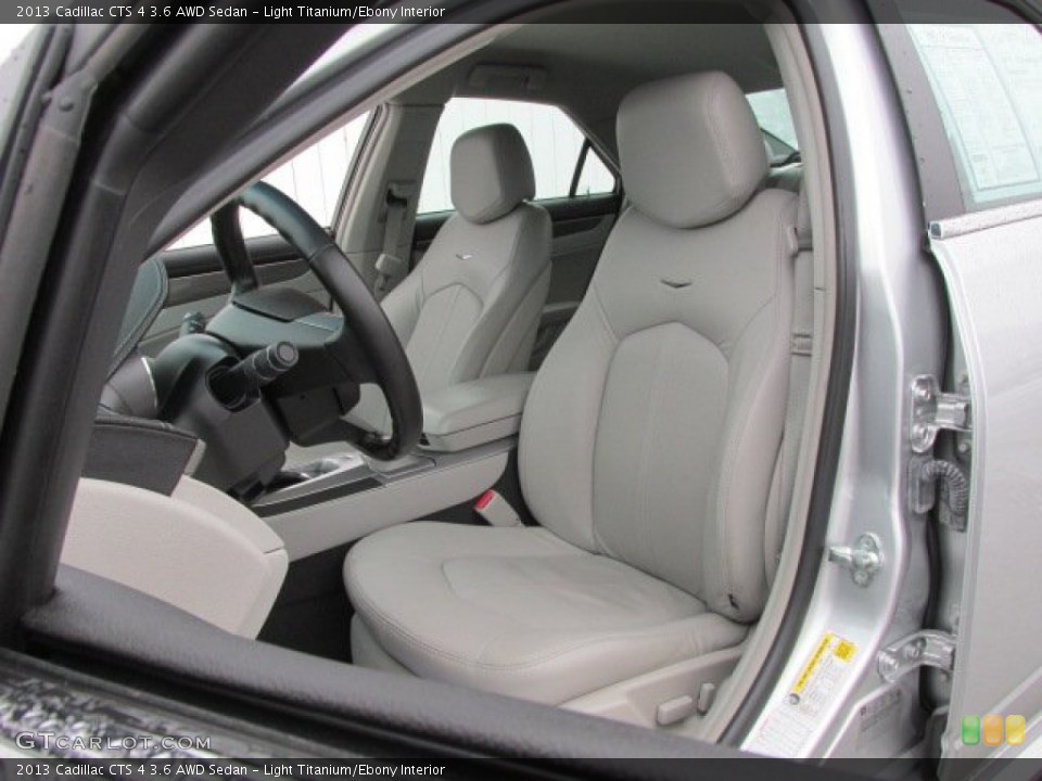 Light Titanium/Ebony Interior Photo for the 2013 Cadillac CTS 4 3.6 AWD Sedan #78606824