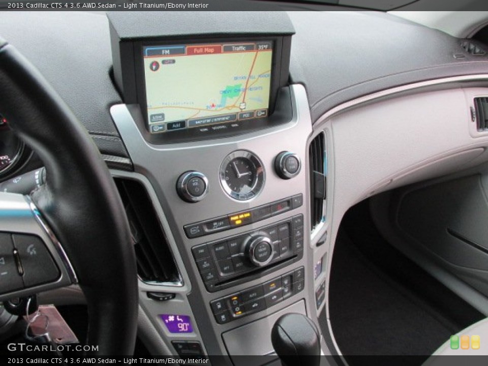 Light Titanium/Ebony Interior Controls for the 2013 Cadillac CTS 4 3.6 AWD Sedan #78606877