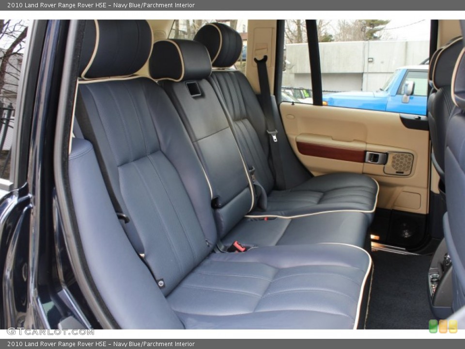 Navy Blue/Parchment Interior Rear Seat for the 2010 Land Rover Range Rover HSE #78607665