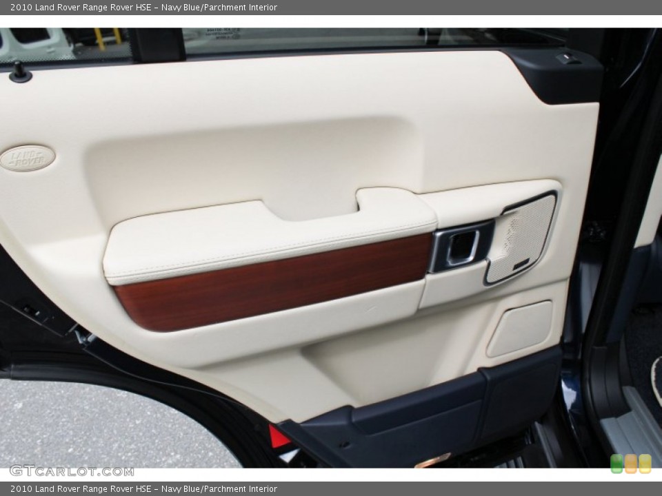 Navy Blue/Parchment Interior Door Panel for the 2010 Land Rover Range Rover HSE #78607713