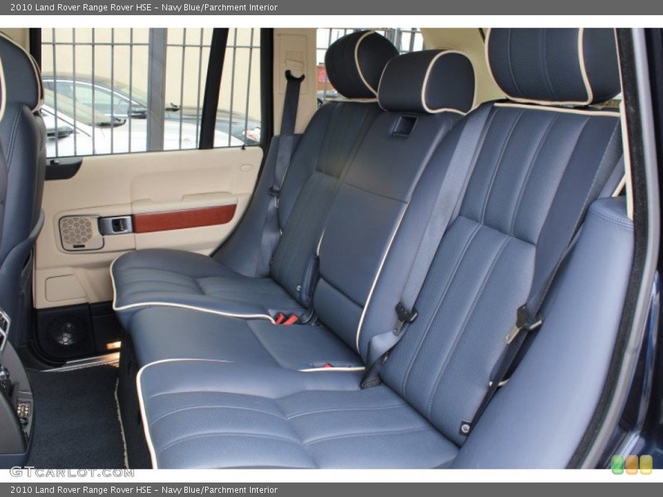 Navy Blue/Parchment Interior Rear Seat for the 2010 Land Rover Range Rover HSE #78607725