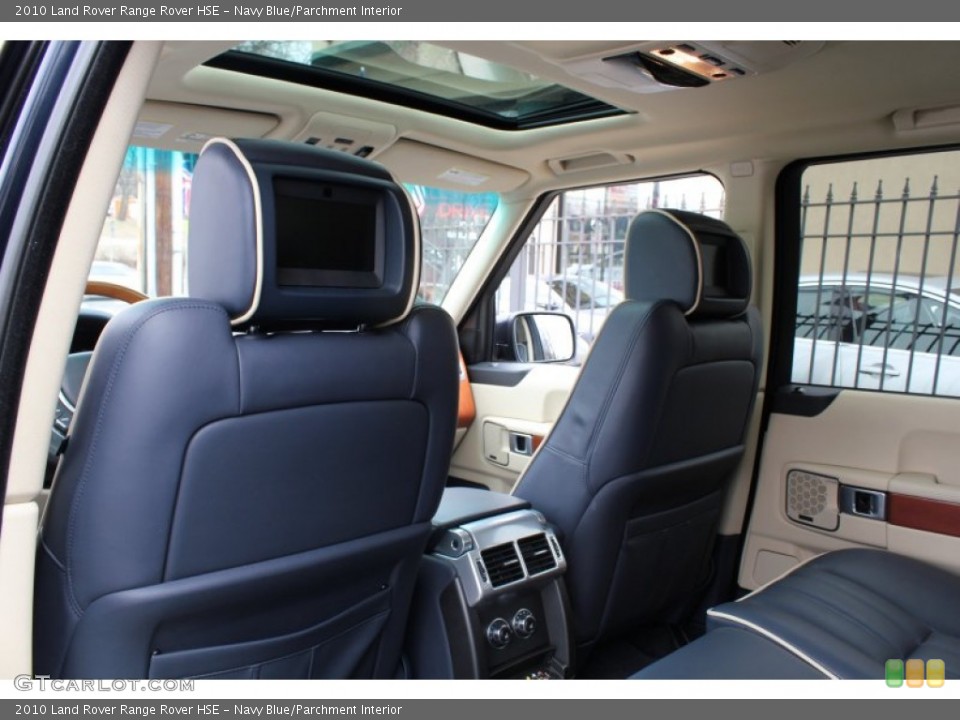 Navy Blue/Parchment Interior Entertainment System for the 2010 Land Rover Range Rover HSE #78607755