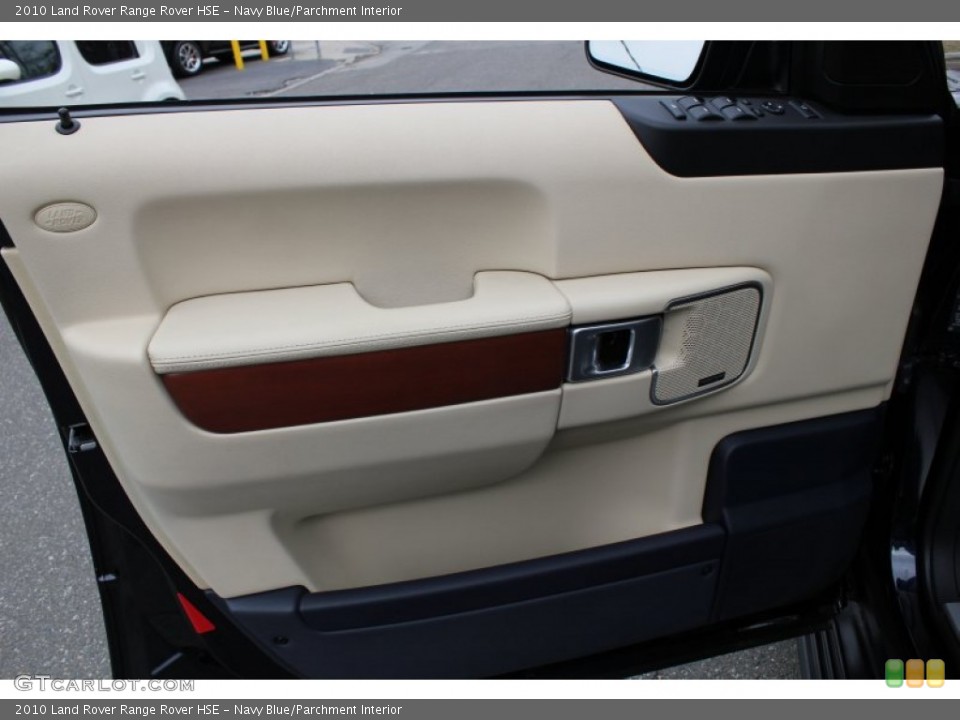 Navy Blue/Parchment Interior Door Panel for the 2010 Land Rover Range Rover HSE #78607767
