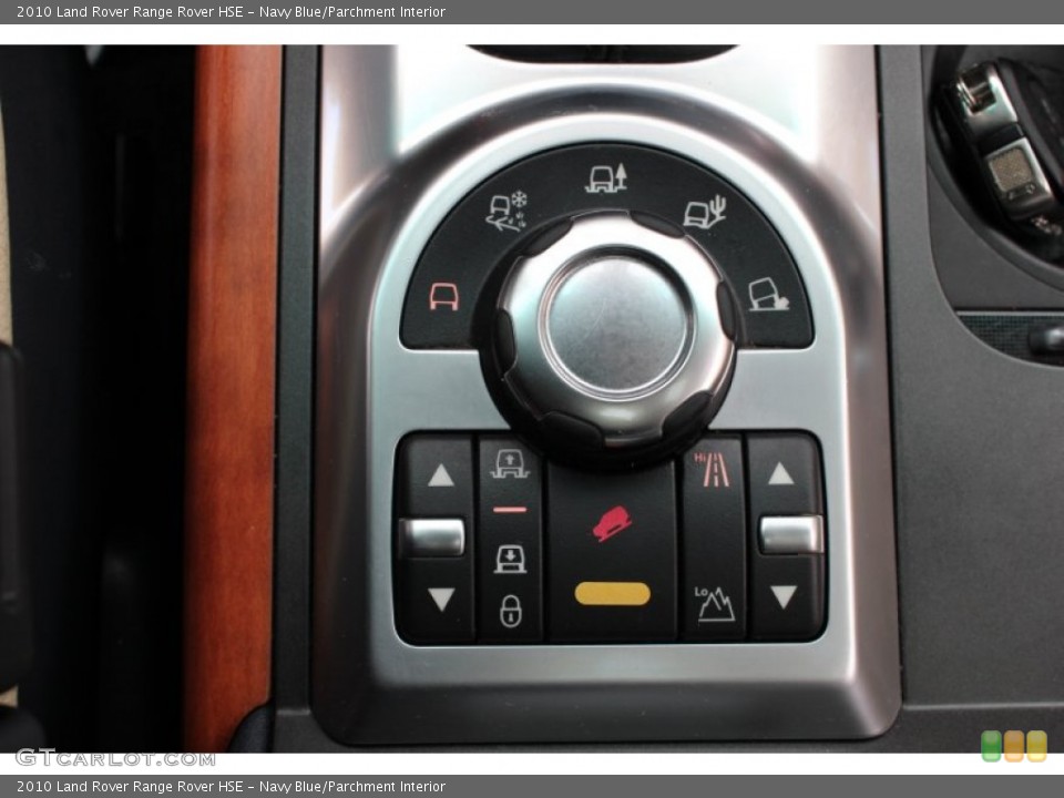 Navy Blue/Parchment Interior Controls for the 2010 Land Rover Range Rover HSE #78607833
