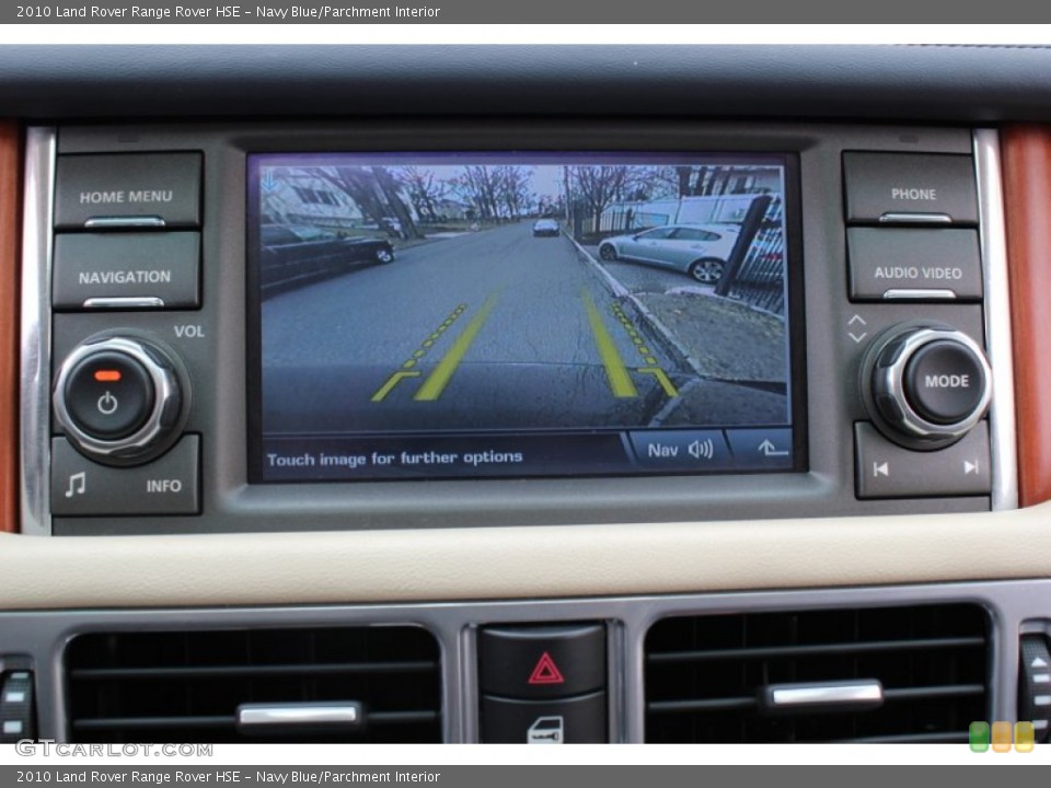 Navy Blue/Parchment Interior Controls for the 2010 Land Rover Range Rover HSE #78607883