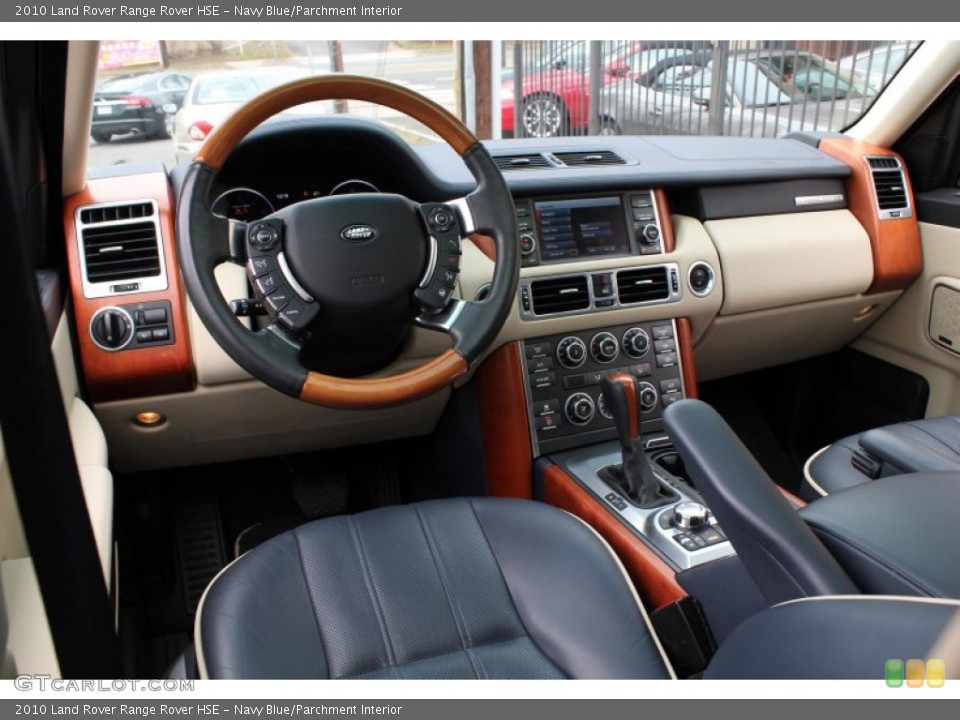 Navy Blue/Parchment Interior Prime Interior for the 2010 Land Rover Range Rover HSE #78607946