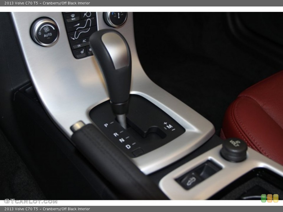 Cranberry/Off Black Interior Transmission for the 2013 Volvo C70 T5 #78609648