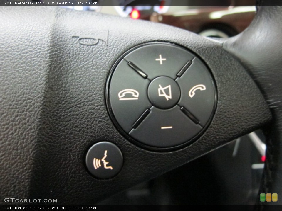 Black Interior Controls for the 2011 Mercedes-Benz GLK 350 4Matic #78610014