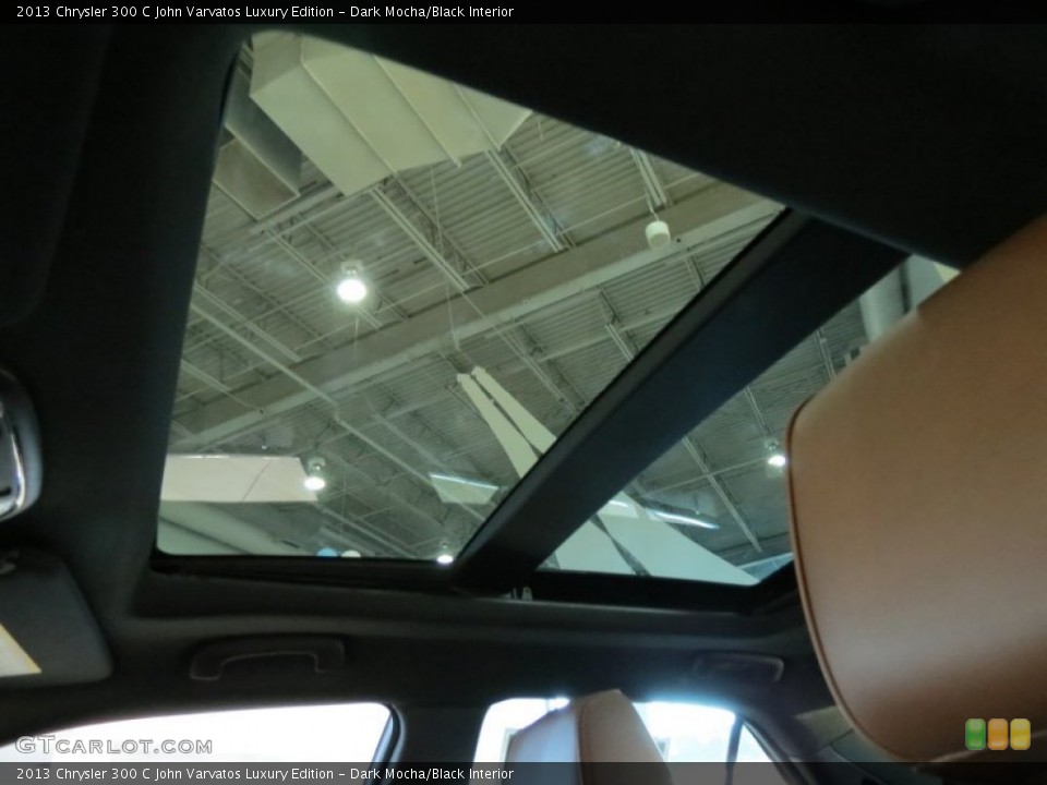 Dark Mocha/Black Interior Sunroof for the 2013 Chrysler 300 C John Varvatos Luxury Edition #78611280