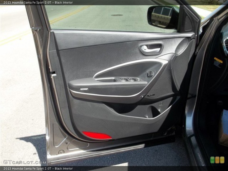 Black Interior Door Panel for the 2013 Hyundai Santa Fe Sport 2.0T #78612970