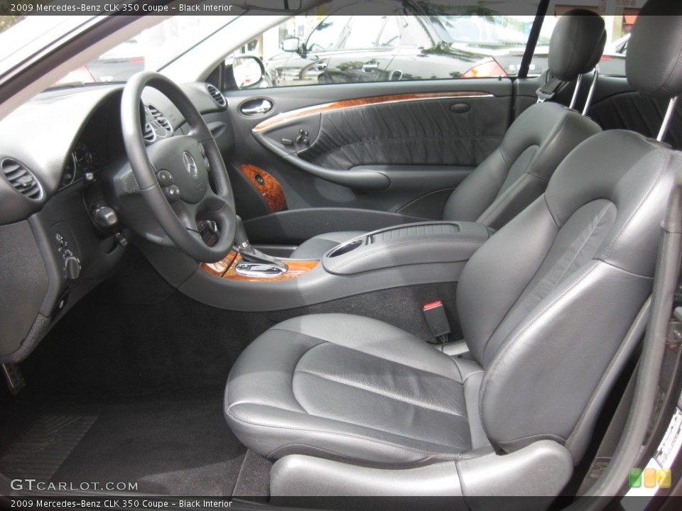 Black Interior Photo for the 2009 Mercedes-Benz CLK 350 Coupe #78613797